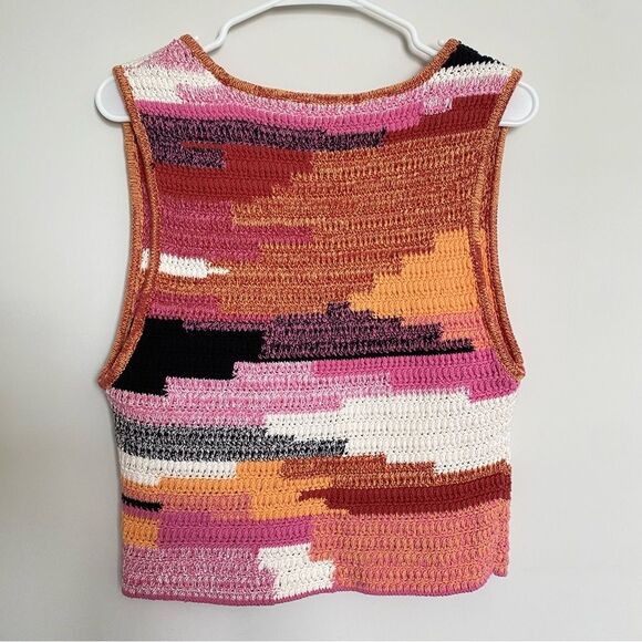 A.L.C. Brayden Crochet Scoop-Neck Tank Size XL NWOT - Picture 6 of 12